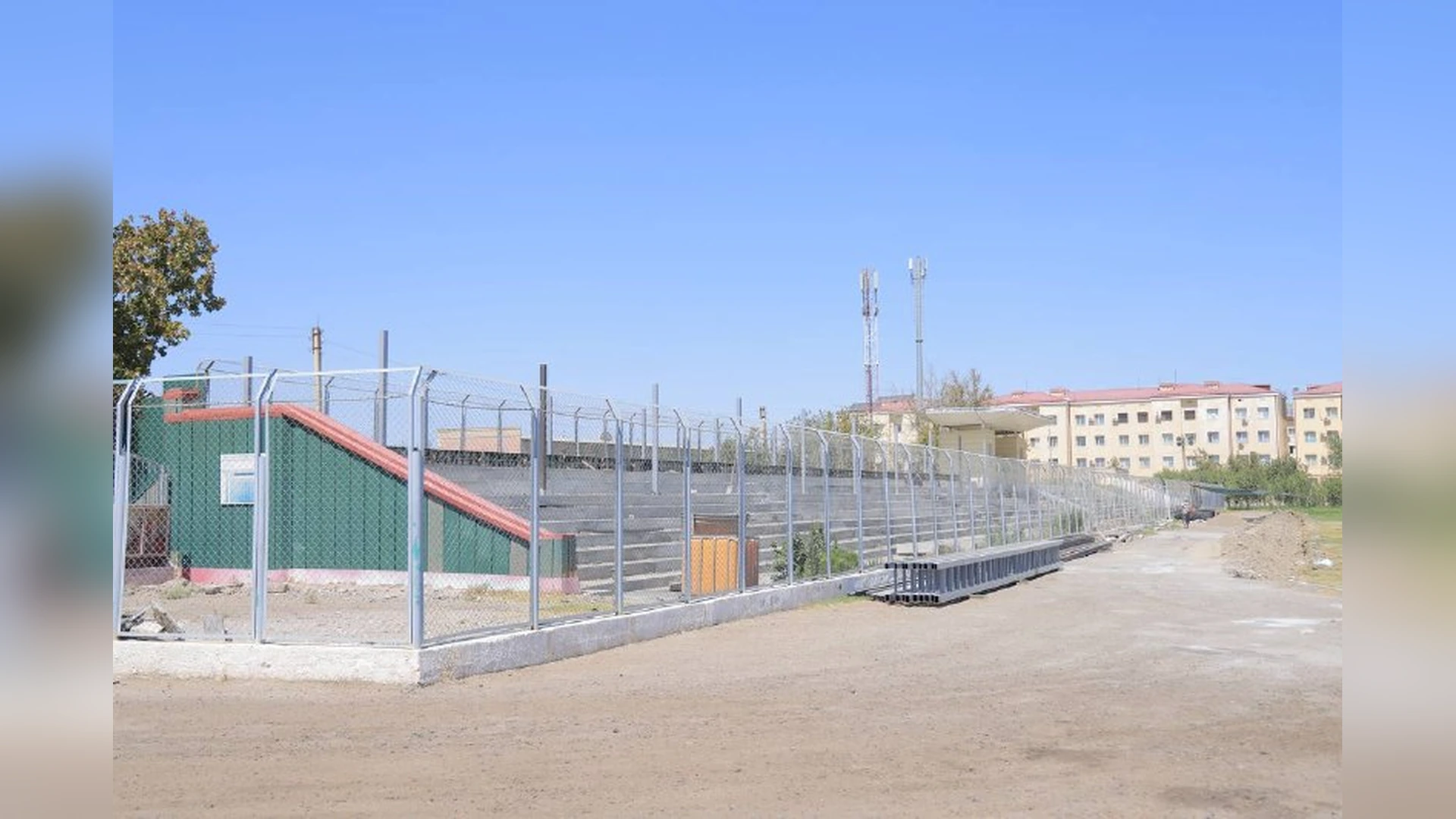 G‘ijduvondagi yangilanayotgan sport majmuasi