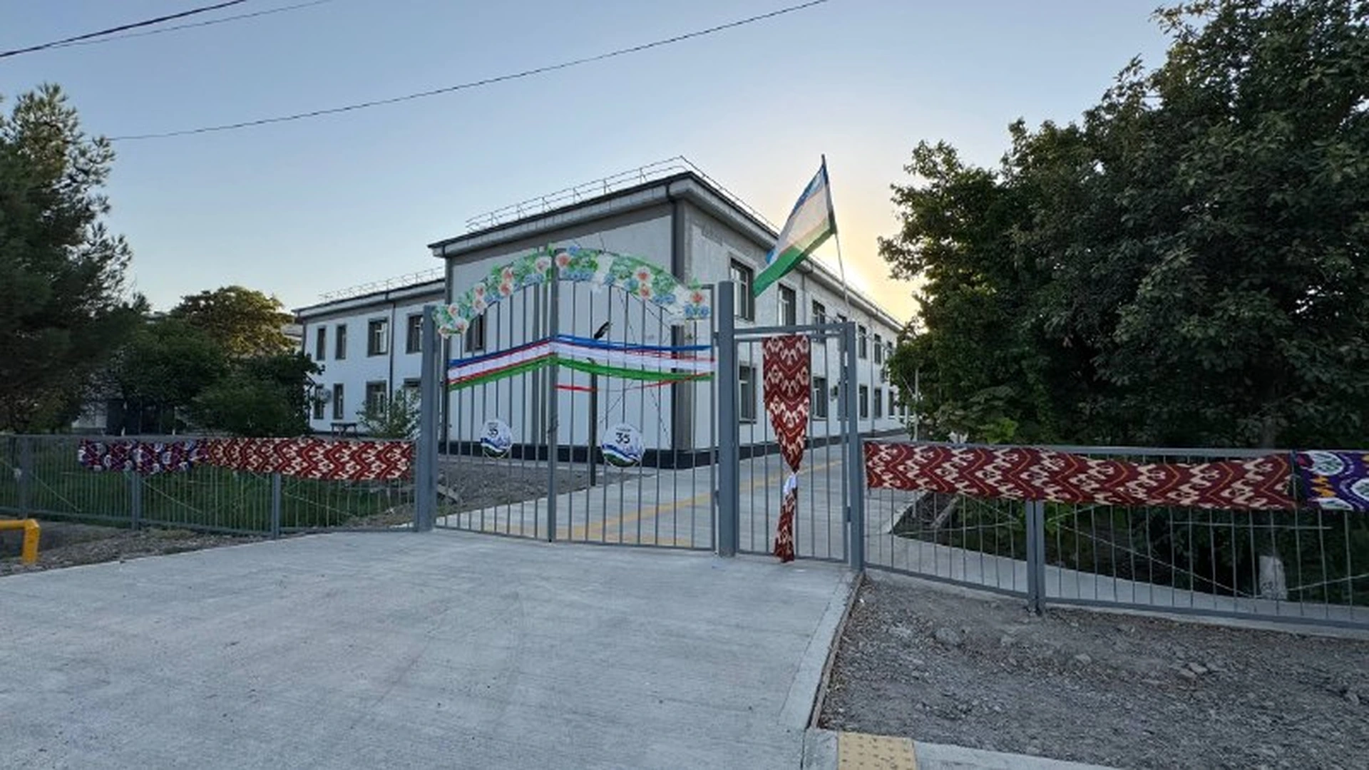 Mirzoqul mahallasidagi yangilangan ijtimoiy obyekt