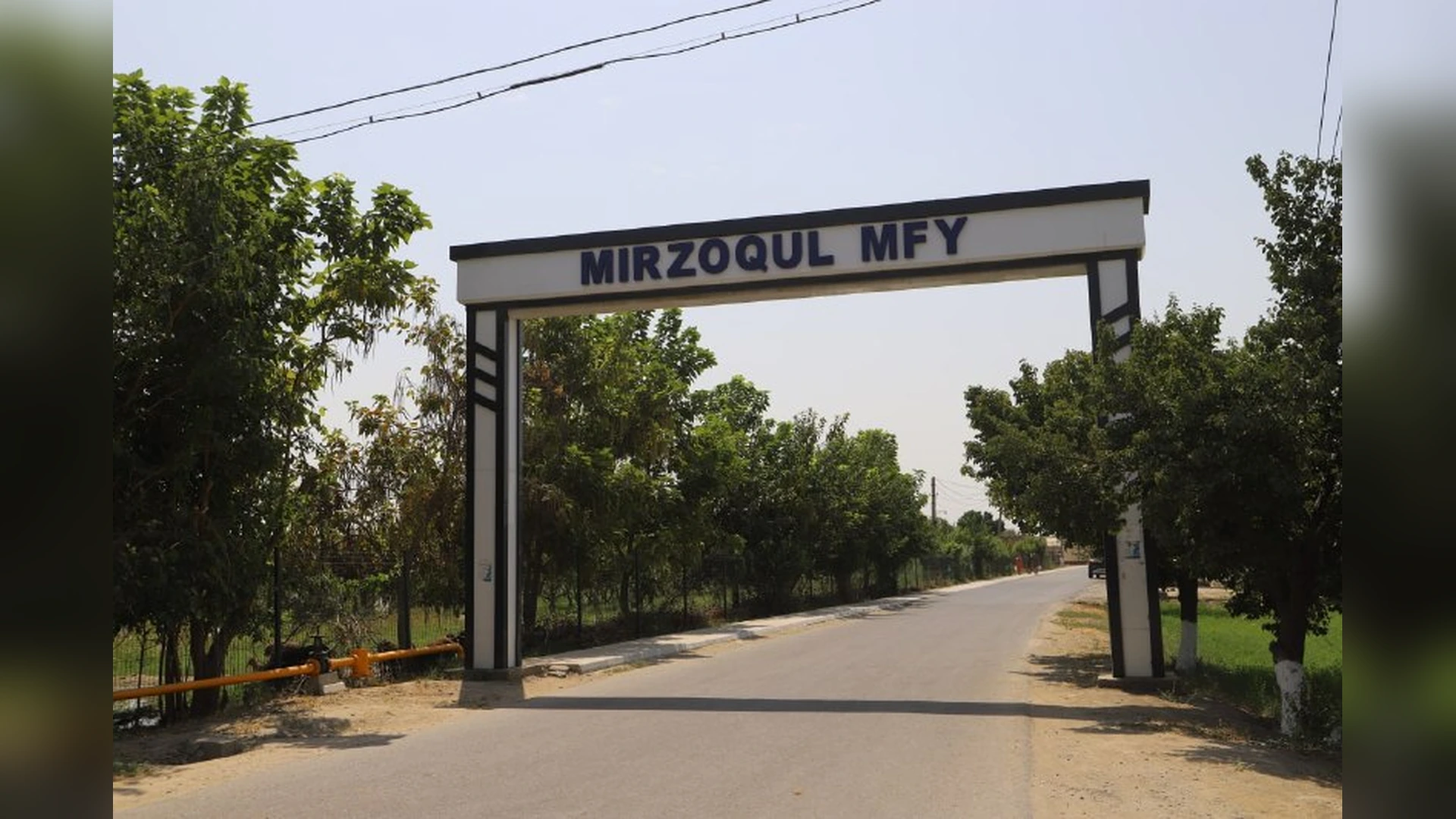 Mirzoqul mahallasining kirish qismi