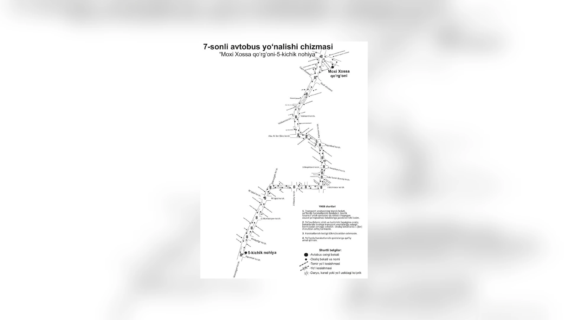 Buxorodagi yangi avtobus yo‘nalishlari