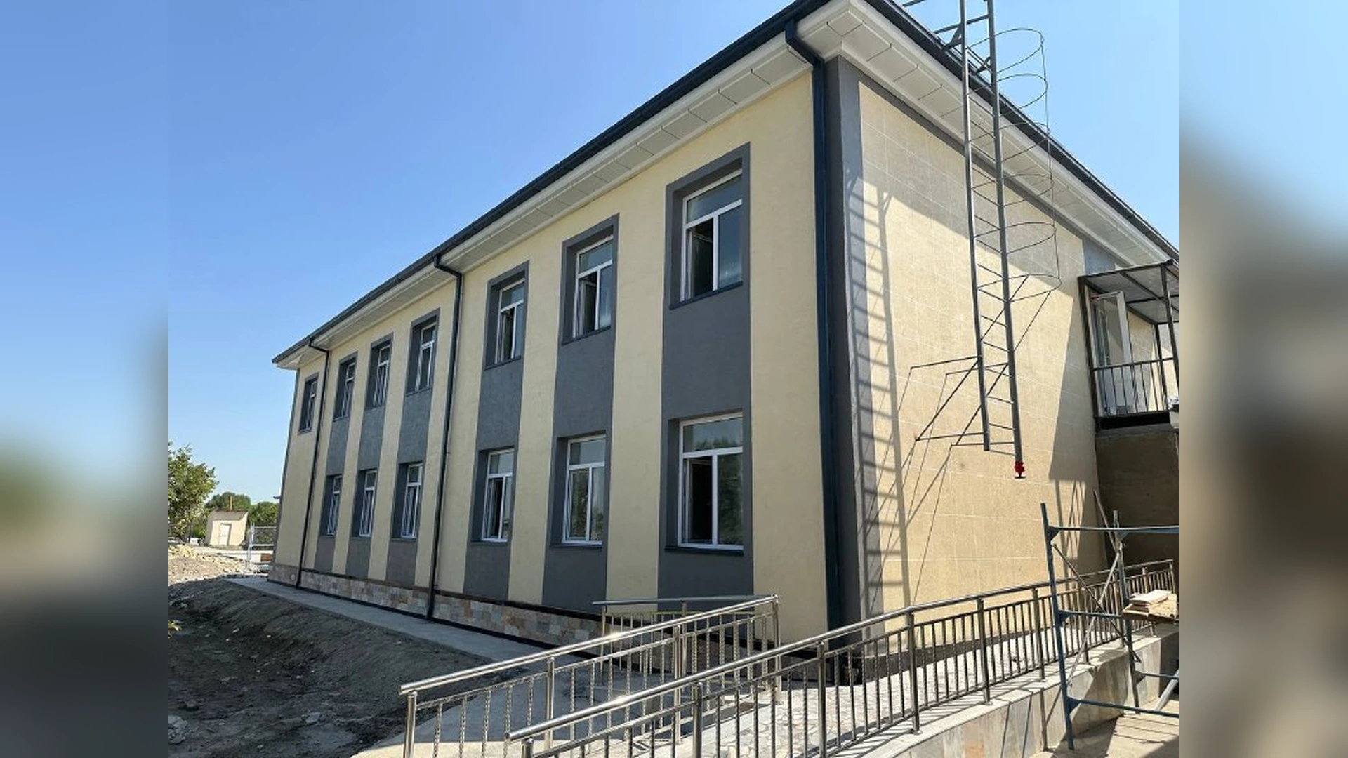 Maktabdagi qurilish va pardozlash ishlari