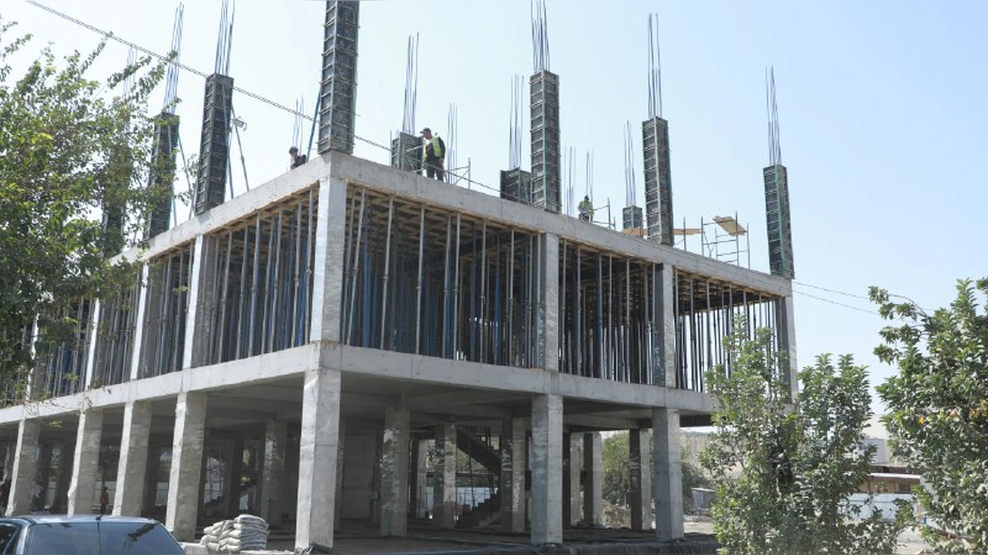 9-son oilaviy poliklinika qurilishidan foto 3