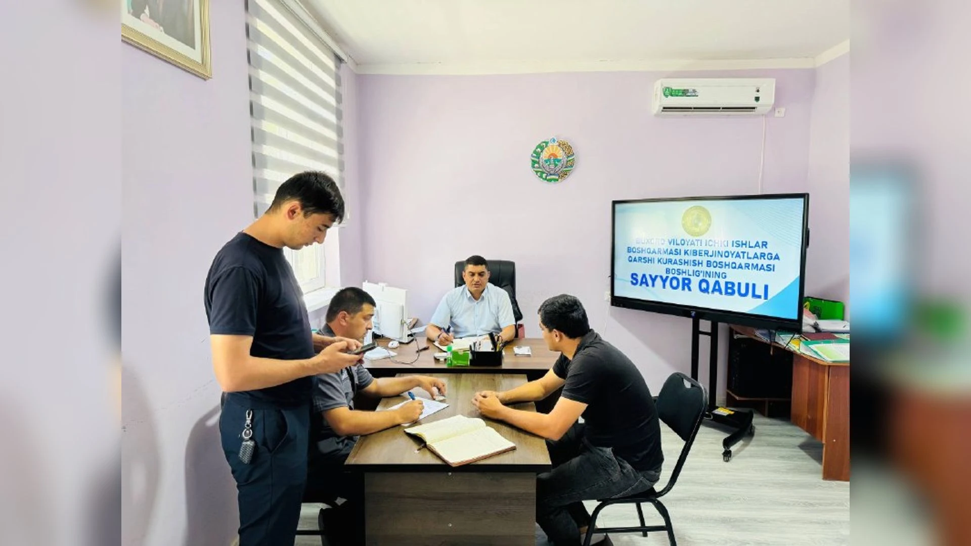 Buxoro IIBning sayyor qabul jarayoni