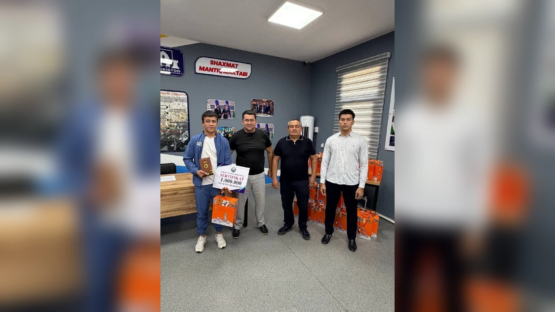 Kogon tumanidagi sportchilar va murabbiylar