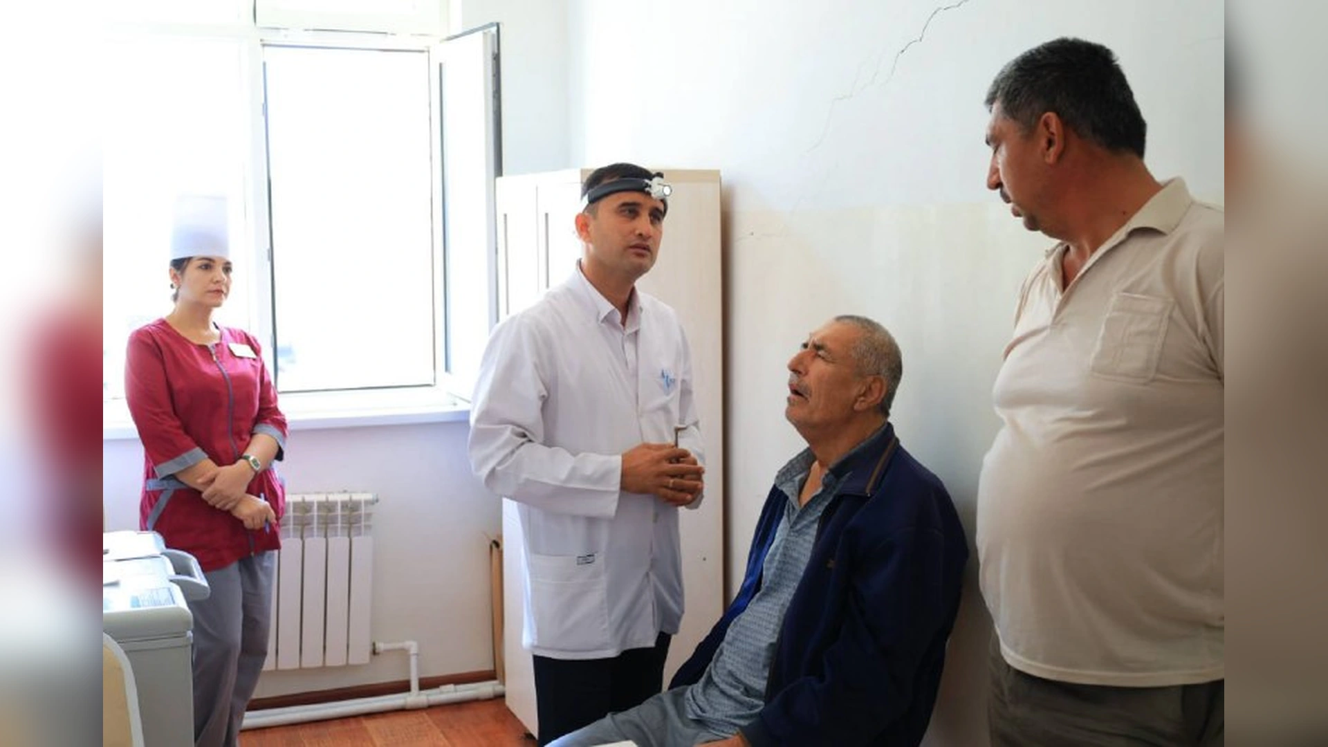 Peshkuda ehtiyojmand aholi uchun tibbiy ko‘rik