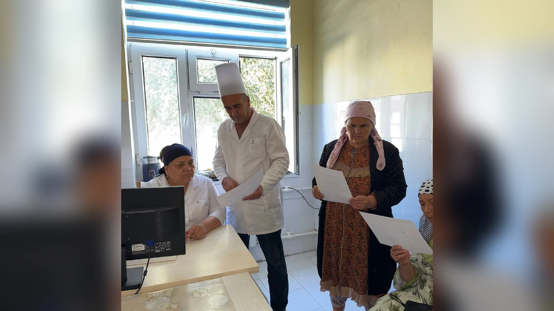 Shofirkon poliklinikasidagi tibbiy ko‘rik