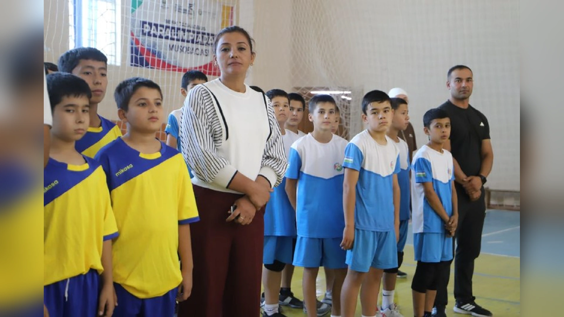 Voleybol musobaqasi ishtirokchilari