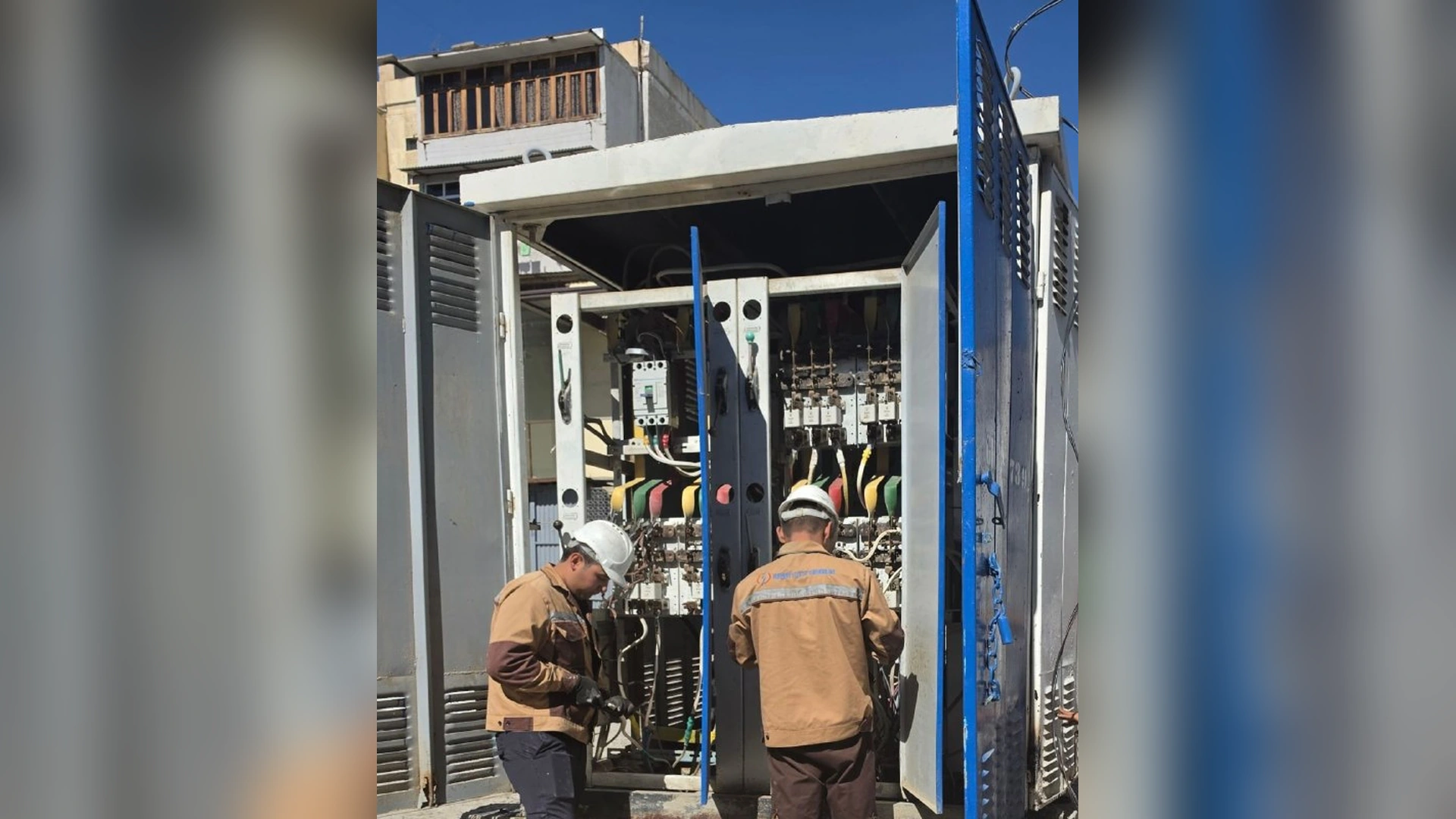 Buxoro shahridagi elektr tarmoqlarini ta’mirlash